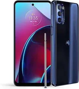 Motorola Moto G Stylus | 2022 | 2-Day battery | Unlocked| Made for US by Motorola | 6/128GB | 50MP Camera | Twilight Blue